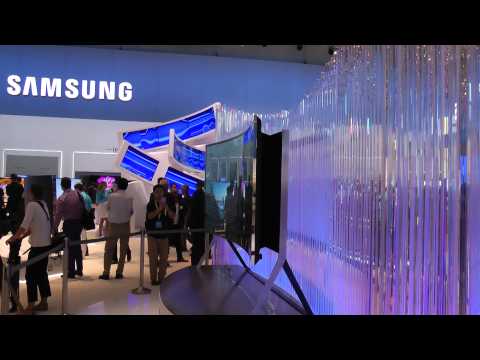 Samsung bøjeligt 105" tv på IFA 2014