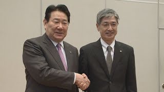 日航社長に赤坂氏  植木氏は会長
