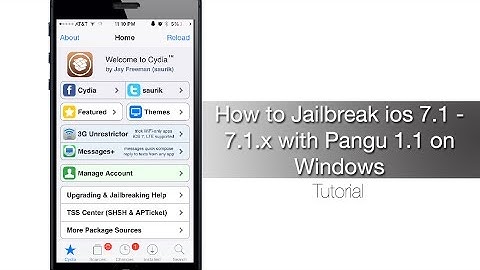 How to Jailbreak iOS 7.1.2, iOS 7.1.1, iOS 7.1 with Pangu 1.1 on Windows - iPhone Hacks