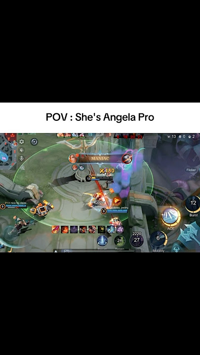 Lancelot x Angela Unstoppable❤️