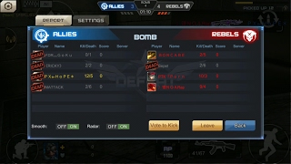 Crisis Action - Bomb Match 12/5 ONE MAN CARRY!!!