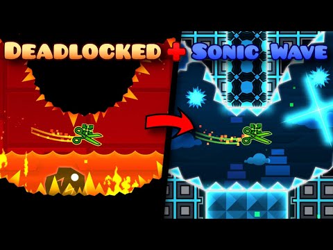 Deadlocked but it's Sonic Wave | Geometry Dash