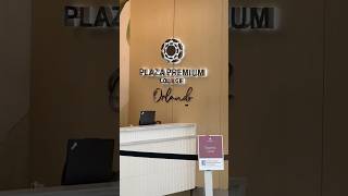 Plaza Premium Lounge Priority Pass Orlando Airport Terminal C MCO Florida
