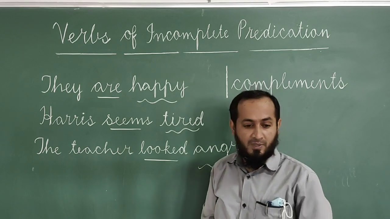 18 09 2020 CBSE CLASS 7 ENGLISH Verbs Of Incomplete Predication YouTube