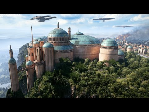 Streets Of Theed Naboo Star Wars Fan Film Cinematic Video 4k Battlefront 2 