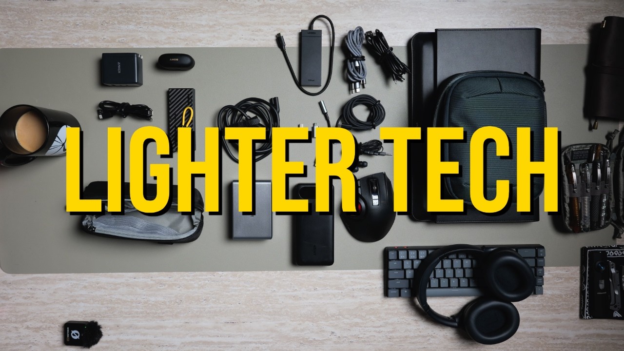 Two Intentional Tech Kits: Minimal vs. Heavy Loadout - YouTube