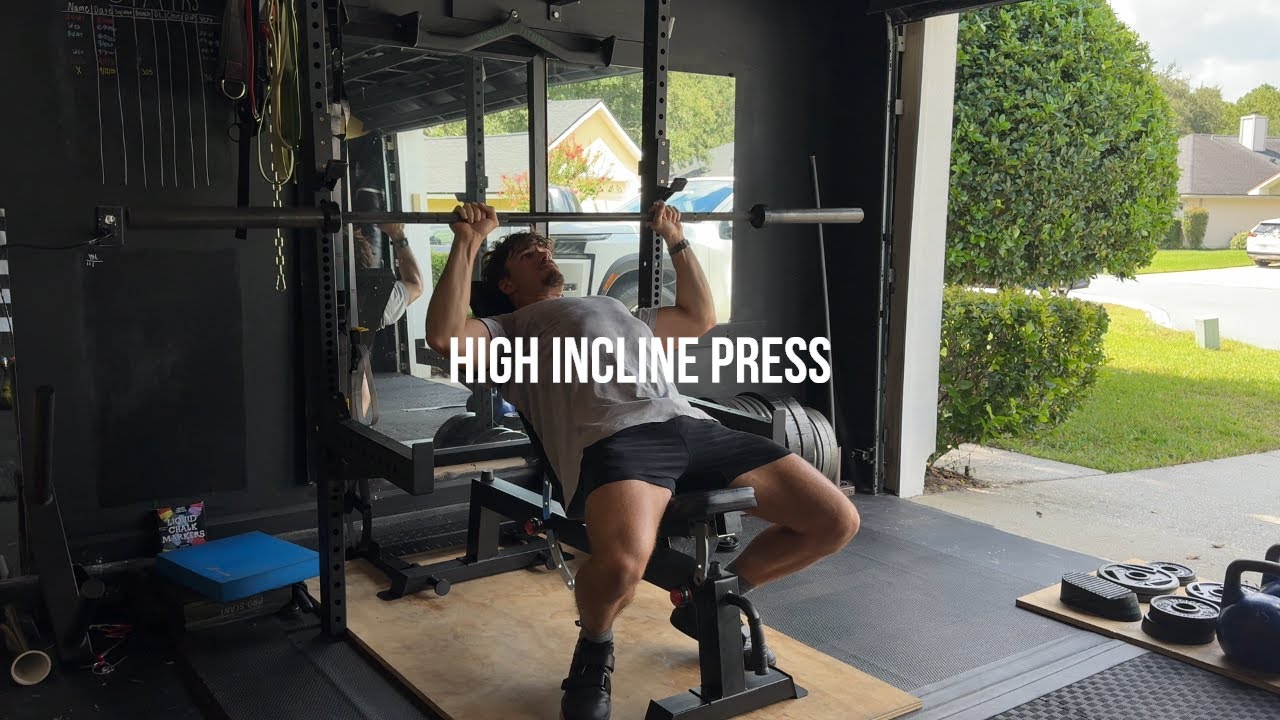 High Incline High Incline Press - YouTube