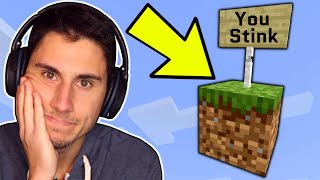 I Found The Worst Island In Minecraft Skyblock