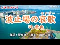 【新曲】カラオケ「波止場の哀歌 (エレジー)」叶竜也
