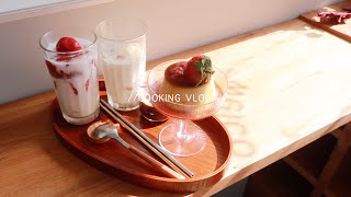 一坪改造了日式咖啡廳[草莓甜點試營運?]。一週foodvlog