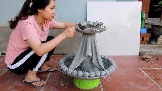 Ideas Concrete At Home - The Unique Creative Between Fish Pots And Plant Pots