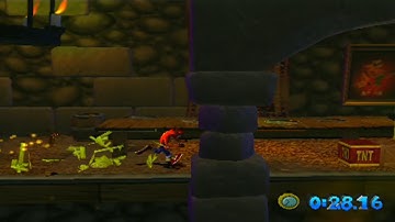 Crash Bandicoot: The Wrath of Cortex - Level 4: Wizards and Lizards (Platinum Relic)