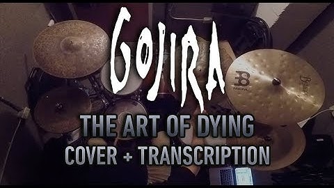 Gojira - The Art of Dying (DRUM GROOVE COVER + TRANSCRIPTION)
