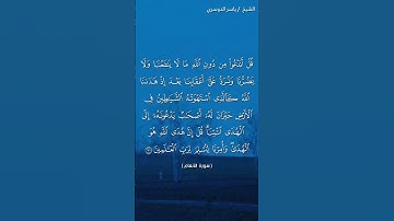 سورة الأنعام ( ٧١) / ياسر الدوسري