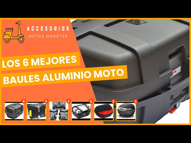 HOMCOM Baúl de Moto para Casco 52L con Llaves y Accesorios Topcase