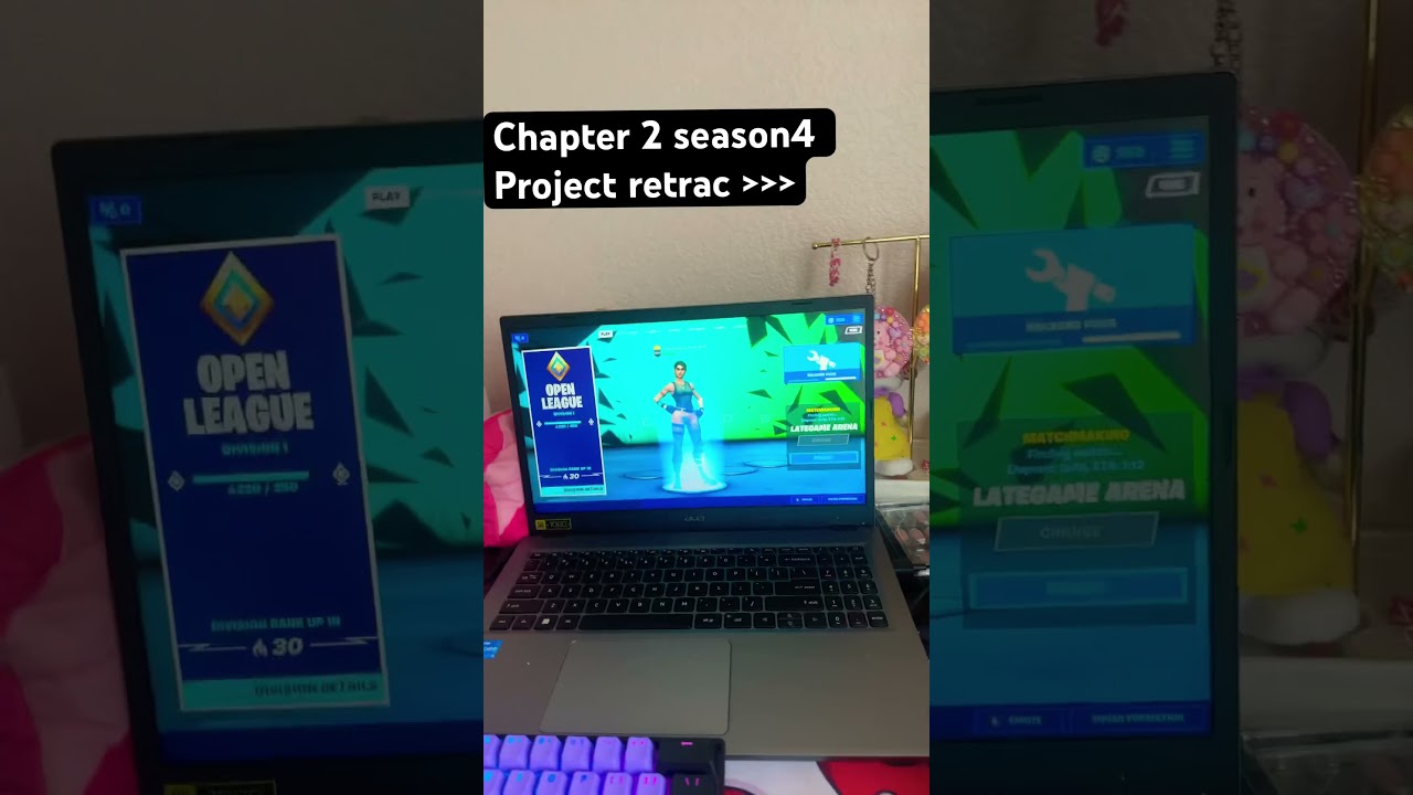 Chapter 2 season 4 Project Retrac on top