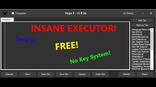 Vega X | FREE LEVEL 7 EXECUTOR | NO KEY SYSTEM | #1 MOST INSANE ROBLOX FREE EXECUTOR BY FAR!
