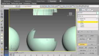 3dmax Editable Poly adding new edge segments and points, Slice plane, quick slice, cut