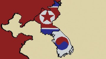 Korean Peninsula - Minecraft World Flag Map (Part 9)