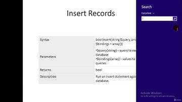 25  Database Chapter Laravel PHP Framework