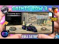 SAINTS ROW 3 On MOBILE GAMEPLAY & FULL SETUP ON LOW END DEVICE SNAPDRAGON 4 GEN 2 | MALI DEVICES🔥.