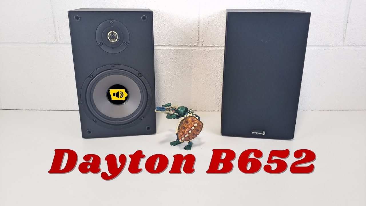 Dayton B652 Bookshelf Speakers Full Review Inside Out Youtube