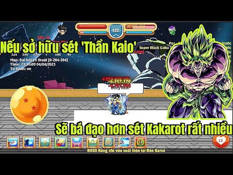 Ngọc Rồng Online | Nếu Sở Hữu Sét Thần Kaio Sẽ Bá Đạo Hơn Sét Kakarot Rất Nhiều - youtube