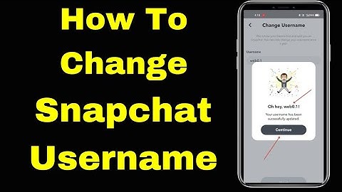 How To Change Snapchat Username | Change Username On Snapchat (100% Working) | Dev Tech