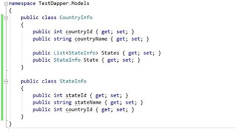AutoMapper in C# Dapper.Net