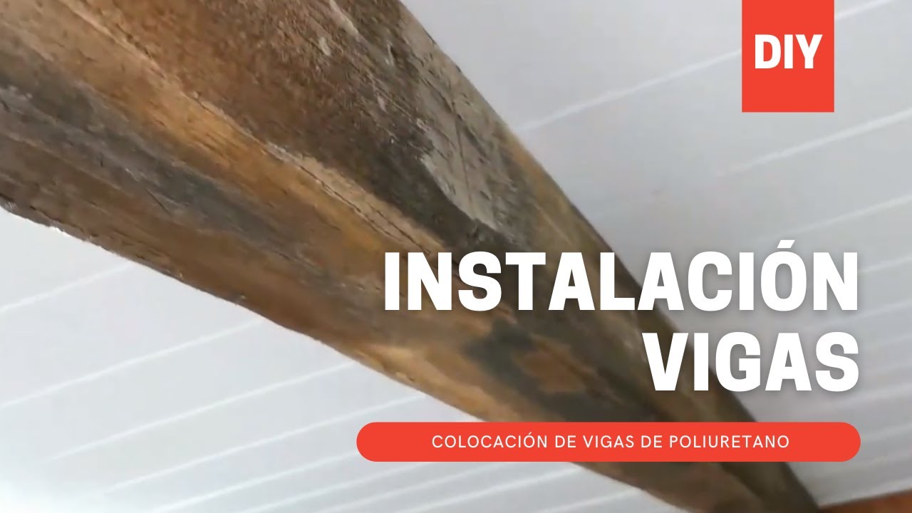 Vigas de poliuretano para decoración de techos y paredes