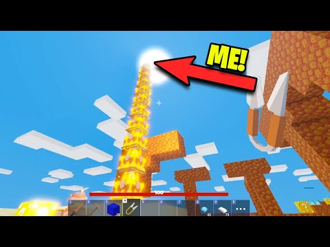 How To Float in Roblox Bedwars 😱