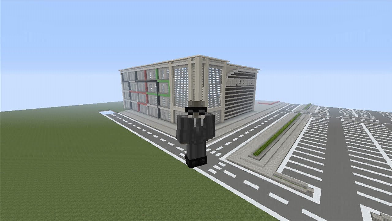Торговый центр майнкрафт схема