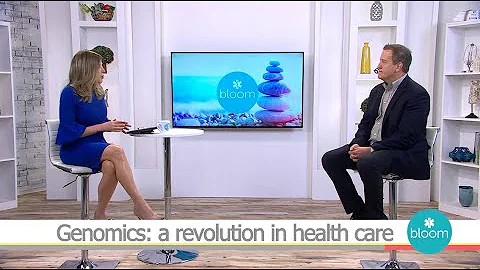 MicroGenDX's CEO, Rick Martin at Bloom TV with Gay...