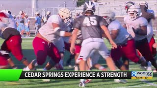 Cedar Springs experience a strength