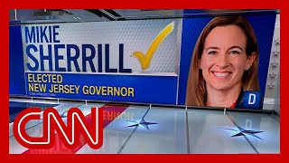 “Democrat Mikie Sherrill elected New Jersey governor, CNN projects”