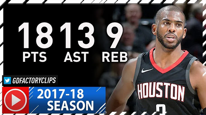 Chris Paul Full Highlights vs Jazz (2017.12.07) - 18 Pts, 13 Ast, 9 Reb