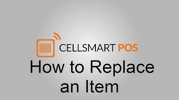 How to replace an item