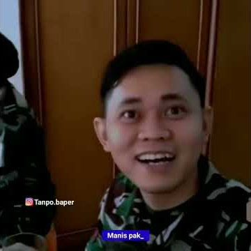 viral tentara minum kopi pahit