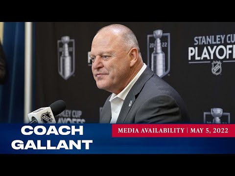 New York Rangers: Coach Gallant Pregame Media Availability | May 5, 2022