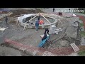 Реконструкция фонтана в г. Шадринск с онлайн камеры Курьер плюс