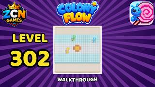Colony Flow Level 302 Walkthrough | Full Solution
