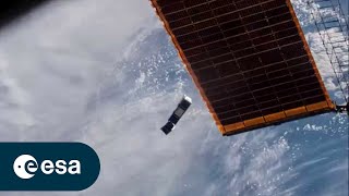 ESA CubeSats deployed from the ISS