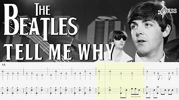 The Beatles - Tell Me Why (Bass + Drum Tabs) By Paul McCartney & Ringo Starr