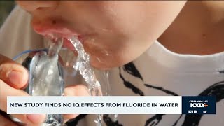 New study finds no IQ effects from fluoride in water