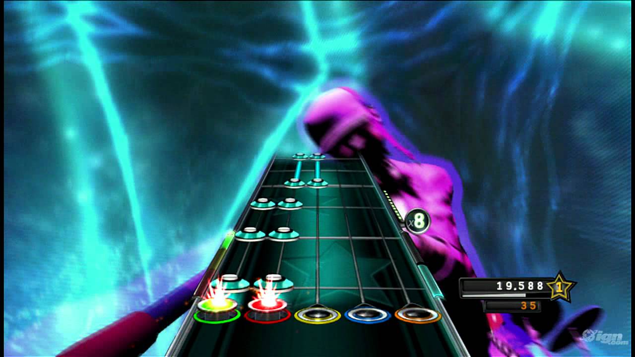 Band Hero PlayStation 3 Gameplay - Trippy Stage