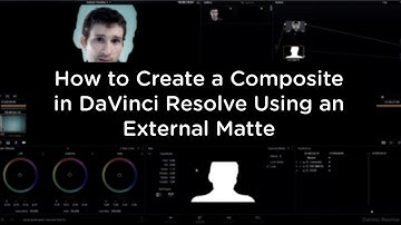 DaVinci Resolve 9 - How to Create a Composite Using an External Matte