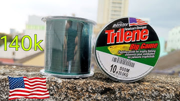 Cước Câu Cá Mỹ Berklay Trilene 500m Siêu Chắc Cực Kỳ Chất Lượng Giá 140k