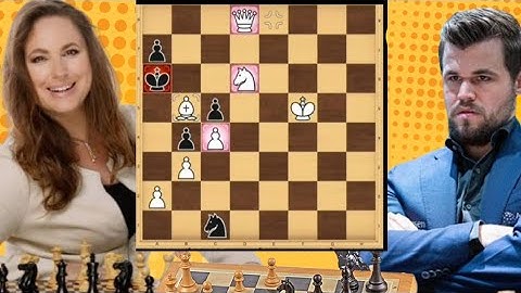 How wonderful Chess Game: 99 | Magnus Carlsen vs Judit Polgár #chesscom #chess #checkmate #chessgame