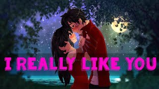 【Nightcore】→ 🎵 I Really Like You (Aaron ✗ Aphmau) [Switching Vocals] 🎵