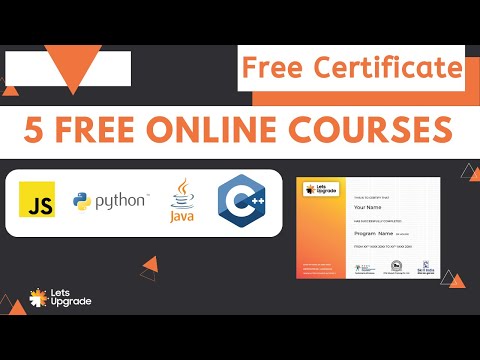 5 Free Online Courses with Certificates | LetsUpgrade Free Courses